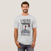 3D-Drucker T-Shirt (Vorne ganz)