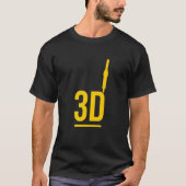 3d-Drucker-T - Shirt (Vorderseite)