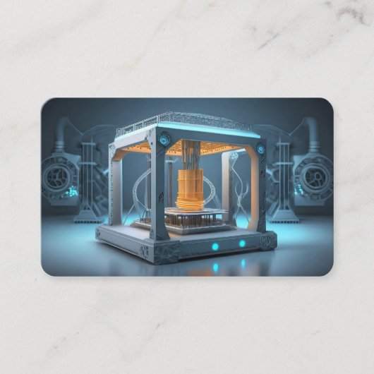3D-Druckmaschine Visitenkarte (Vorderseite)