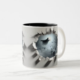 3D Eerie Zweifarbige Tasse