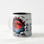 3D Eerie Zweifarbige Tasse (Vorderseite Links)
