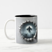 3D Eerie Zweifarbige Tasse (Links)
