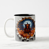 3D Eerie Zweifarbige Tasse (Links)
