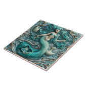 3D-Effekt Aqua Marine Keramik Tile Mermaid Design Fliese (Seite)
