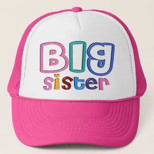 3D-Effekt Big Sister Hut Truckerkappe