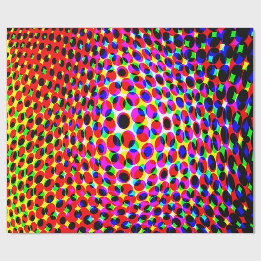 3D-Effekt Geschenkpapier (Flach)