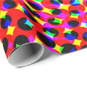 3D-Effekt Geschenkpapier (Rolleneckpunkt)