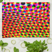 3D-Effekt Geschirrtuch (Gefaltet)