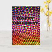 3D-Effekt Karte (Gelbe Blume)