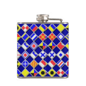 3D-Effekt Sichtbare Fliesen für Wasserzeichen Moti Flachmann (Rückseite)