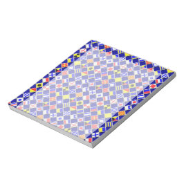 3D-Effekt Sichtbare Fliesen für Wasserzeichen Moti Notizblock