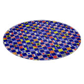 3D-Effekt Sichtbare Fliesen für Wasserzeichen Moti Schneidebrett (Ecke)