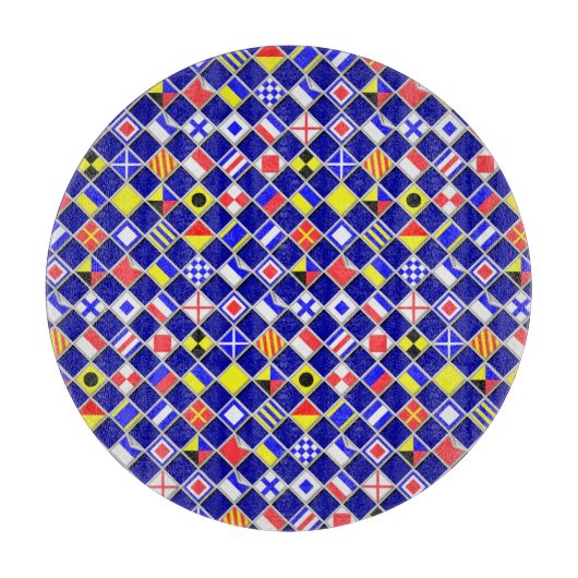 3D-Effekt Sichtbare Fliesen für Wasserzeichen Moti Schneidebrett (Vorderseite)