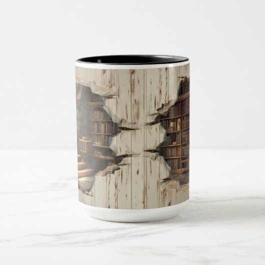 3D-Effekt Versteckte virtuelle Tasse (Zentrum)