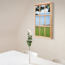 3D-Effekt von Meer und Gras