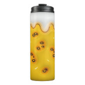 3d Effet Puffy Tumbler Beer Vibes, Puffy Foam Thermosbecher (Vorderseite)