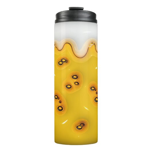 3d Effet Puffy Tumbler Beer Vibes, Puffy Foam Thermosbecher (Vorderseite)