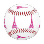 3d Eiffelturm, Frankreich, Klippe Baseball (Rückseite)