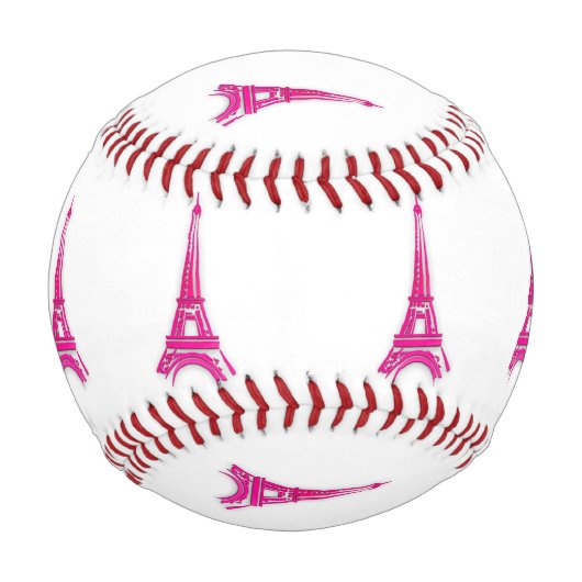 3d Eiffelturm, Frankreich, Klippe Baseball (Vorderseite)