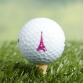 3d Eiffelturm, Frankreich, Klippe Golfball (Insitu T-Shirt)