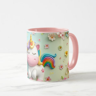 3D Einhorn Tasse