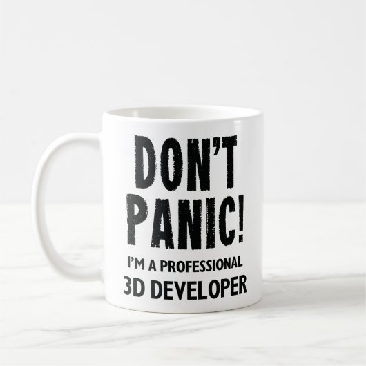 3D-Entwickler Kaffeetasse (Links)