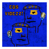 3D EQ VIBEZZ Glossy Poster! Poster (Vorderseite)