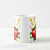 3D-Erdbeerverpackung, Tasse für 3D-Tasse (Mittel)
