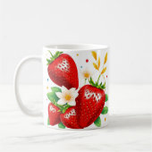 3D-Erdbeerverpackung, Tasse für 3D-Tasse (Links)