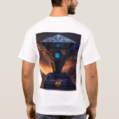3D-Estilo Azteca-T - Shirt - Bold, Artistic & Uniq (Rückseite)