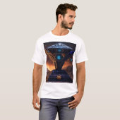 3D-Estilo Azteca-T - Shirt - Bold, Artistic & Uniq (Vorne ganz)