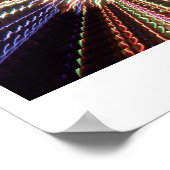 3D-EXPLOSION DES LEICHTEN Posters Poster (Ecke)