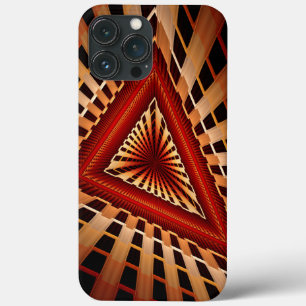 3D-Fantasie-Netzwerk Moderne fraktale Grafikdesign Case-Mate iPhone Hülle