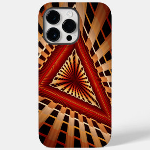3D-Fantasie-Netzwerk Moderne fraktale Grafikdesign Case-Mate iPhone 14 Pro Max Hülle
