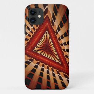 3D-Fantasie-Netzwerk Moderne fraktale Grafikdesign Case-Mate iPhone Hülle