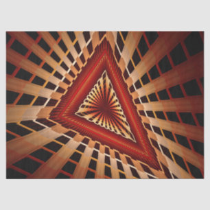 3D-Fantasie-Netzwerk Moderne fraktale Grafikdesign Seidenpapier