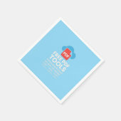 🔥 3D Fantasy-Logo – FreetoolsPDF.Cloud Serviette (Ecke)