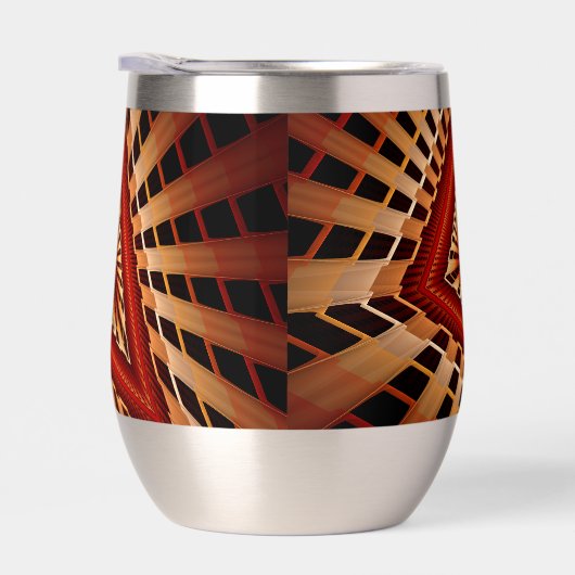 3D Fantasy Network Modern Fraktal Graphic Design (Rechts)