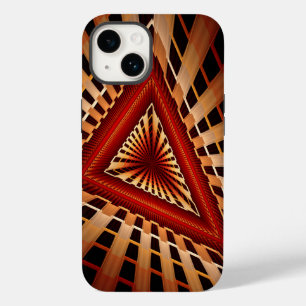 3D Fantasy Network Modern Fraktal Graphic Design Case-Mate iPhone 14 Hülle