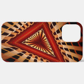 3D Fantasy Network Modern Fraktal Graphic Design Case-Mate iPhone Hülle (Hinten (horizontal))