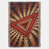 3D Fantasy Network Modern Fraktal Graphic Design Decke (Vorderseite Vertikal)