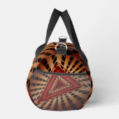3D Fantasy Network Modern Fraktal Graphic Design Duffle Bag (Rechts)
