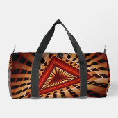 3D Fantasy Network Modern Fraktal Graphic Design Duffle Bag (Rückseite)