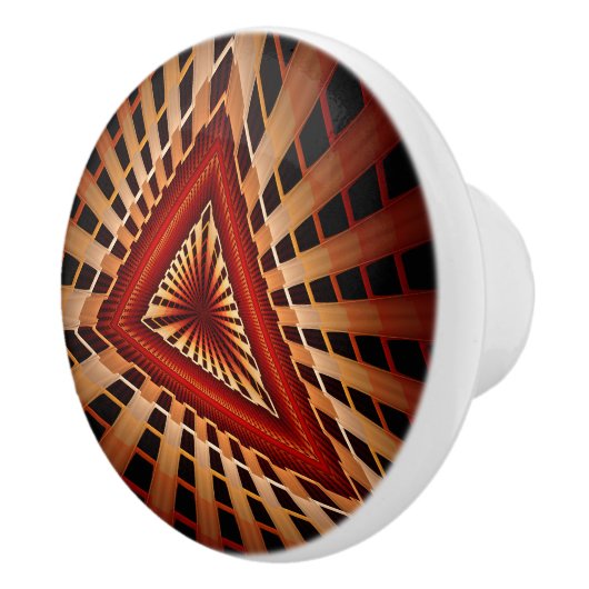 3D Fantasy Network Modern Fraktal Graphic Design Keramikknauf (Rechts)