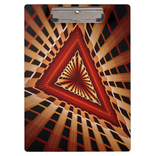 3D Fantasy Network Modern Fraktal Graphic Design Klemmbrett