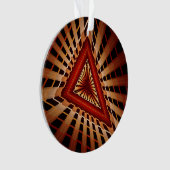 3D Fantasy Network Modern Fraktal Graphic Design Ornament (Vorderseite)