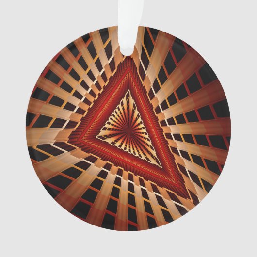 3D Fantasy Network Modern Fraktal Graphic Design Ornament (Vorderseite)