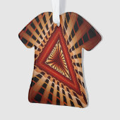 3D Fantasy Network Modern Fraktal Graphic Design Ornament (Vorderseite)