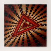 3D Fantasy Network Modern Fraktal Graphic Design Puzzle (Horizontal)