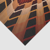 3D Fantasy Network Modern Fraktal Graphic Design Seidenpapier (Detail)